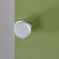 Soap Turnable Door Knob On Rose - Satin